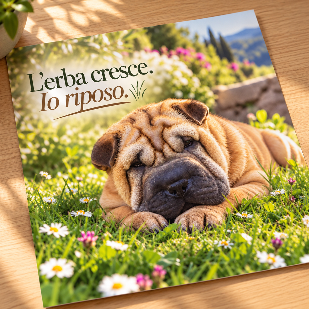 Calendario Shar-Pei 2027 - Preordine, spedizioni dal 16/11/2026